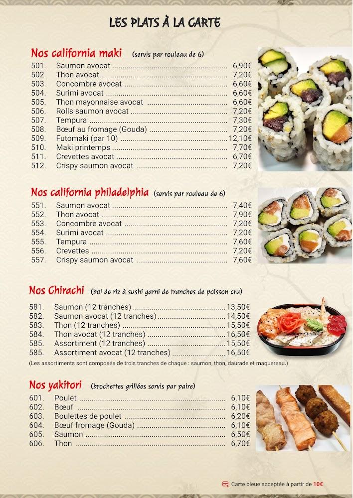 Sushi Nakama - Menu Image 1